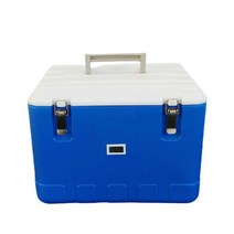 60L 대형 온도계 아이스박스 병원 쿨러 캠핑장 차박, 40L + 온도 표시