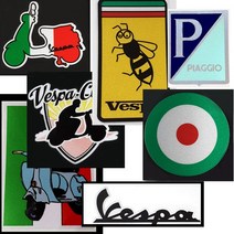 베스파스티커 방수스티커 베스파튜닝 포인트 스티커 베스파용품 베스파튜닝용품 반사, (07)