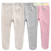 그린베베 국내생산 영유아용 봄가을 뽀삐 발달이 쫄바지