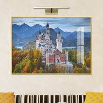 보고아트 세계 명소 에펠탑 산토리니 베네치아 풍경화 모던 감성 인테리어 액자, [6]노이슈반슈타인 성
