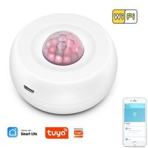 Tuya-스마트 와이파이 PIR 모션 감지기 센서 알람 적외선 움직임 인체 센서 스마트 라이프 앱 알렉사와 호환, 1 pcs