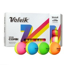 볼빅 비비드 콤비 VIVID COMBI 3피스 컬러혼합 12구