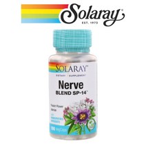 솔라레이 Nerve Blend 너브 발레리안 루트 홉 100캡슐