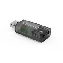 NEXT-AV2305 USB 외장형 사운드카드 5.1채널 스피커 마이크