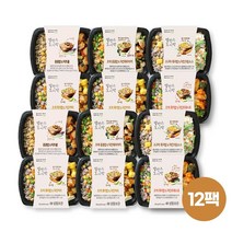 풀무원 디자인밀 간편 냉동 점심 밸런스도시락 12개