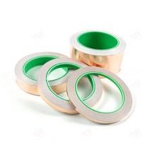 전자파차단 전기회로 동 테이프 구리동박 전도 연결 전자 배선연결 민달팽이 퇴치, D) 50mm