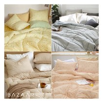 [바자르] [BEST] 사계절 먼지없는 차렵 이불베개세트(SS) 6종 1택