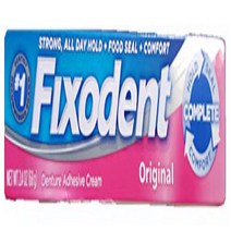 Fixodent Denture Adhesive Cream Original 2.4 oz., 1