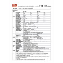 PSC-160A/160B-C 160W 12V/24V UPS 충전 기능 섀시 보안 전원 공급, 01 PSC-160A-C