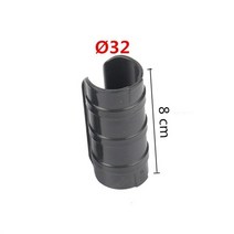 비닐하우스파이프 각파이프 알루미늄봉 농업용 옥상 창고 지주대 골격 온실 필름 프레임 파이프 튜브 클립 라미네이션 필름 고정 카드 그늘 그물 해골 버클 고정, 32mm