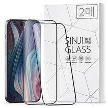 탄소섬유 엣지 풀커버 하이브리드 강화유리 액정보호필름 4매, 4매입