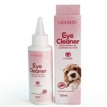 강아지 안구세척 이물질제거 눈물자국 지우개 클리너 120ml, 1개