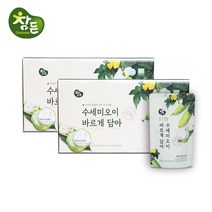 참든 수세미오이 바르게담아 100mlX60포 천연발효 국내산 유기농 수세미오이즙, 60포, 100ml