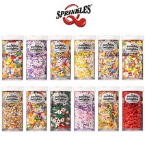 퀄리티 스프링클 18종, 8.퍼플 화이트 핑크 엔젤 하트 스프링클