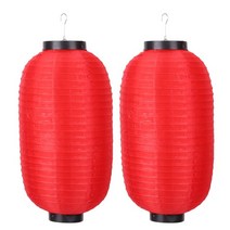 이자카야장식 벛꽃 일본 소품 꾸미기 미니 장식 인테리어, 2pcs 레드 20cm