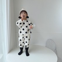 22 가을 버블 도트 땡땡이 아동 상하복세트