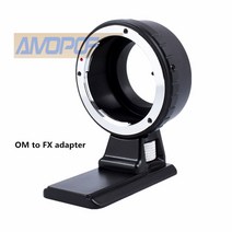 OM FX 삼각대 어댑터 Olympus 렌즈 Fujifilm X 카메라 X-T30 X-T100 X-H1 X-A5 X-E3 X-A10 X-Pro2 X-E2S, 01 Short Tripod Adapter