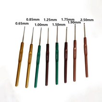 레이스 바늘 세트 스웨터 스카프용 원사 후크 직조 바느질 공예 도구 8 개, [01] 8pcs