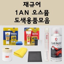 재규어 1AN 오스뮴 주문 자동차 붓펜 카페인트 도색 스프레이 퍼티 컴파운드 차량용, 재규어:종이사포 600방