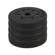 PVC 바벨원판 덤벨 아령 역기 10kg세트 YG250 2.5kg-4