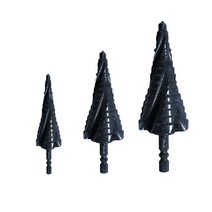 타이거제스트 멀티 블랙 스텝드릴 Z-MST313(소) 알루미늄 티타늄 74mmX12mm, Z-MST635(대), 1개