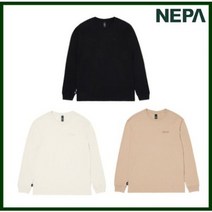 네파(NEPA) 공용 에센셜 긴팔 라운드티셔츠 - 7HE5363