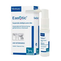 Virbac Easotic-반려견 귀이개 10ml 이소틱 이어드롭, 01 10ml