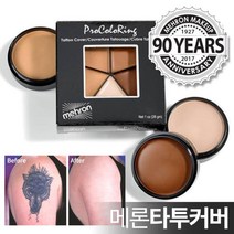 메론 타투커버링크림 파운데이션스펀지브러쉬컨실러, 02 메론 타투커버 TC1 Light