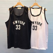 여름 NY 메쉬 나시티셔츠
