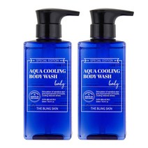 더블링스킨 바디워시 등드름 적합 쿨링 향기 500ml, 2+1개