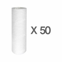 멜트브로운 하우징용 침전필터 250mm 25미크론 [50개], 없음
