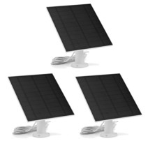 태양광 패널 인버터 설치 태양열 1-3PCS 10W 5V 방수 전지 야외 카메라 IP CCTV 미니 캠 열 충전기 전화 보조베터리, 03 3PCS