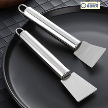 스탠 스크래퍼 헤라칼 긁개 끌칼 주걱 인덕션 그릴 그리들 철판 식당 주방 청소 세척 설거지 퍼티 베이킹 다용도 타일 백화 제거 물때, A 직선