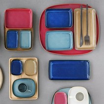 까사무띠 도자기 깊은 직사각 볼 17cm 4color 인테리어 한식 그릇, 브라운, 까사무띠 세나 깊은 직사각 볼 17cm