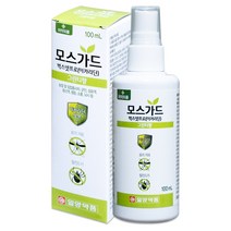 일양약품 모스가드 스프레이 100ml 진드기 모기 해충 기피제, 1개