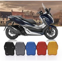 PCX 사이드 스탠드 클립 알루미늄 미끄럼방지 브래킷 혼다PCX튜닝용품 액세서리, (03)블랙