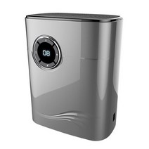 1등급제습기 저소음제습기 대용량제습기 가정용 습기 흡수제 용 1.2l 전기 가정용 dehumidifi deshumidificador, 회색, 영국 플러그