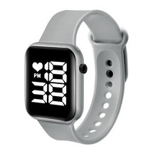 손목시계남녀공용 브랜드 스포츠 전자 시계 디지털 대형 스크린 사각형 LED 학생 손목 Montre Femme