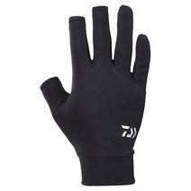 다이와정품 낚시장갑 3컷 아이스드라이 UV 쿨 글러브 DG-6723, DG-6723 블랙 L