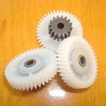 더블 플라스틱 기어 헬리컬 기어 DIY 모델 16 톱니 41 톱니 0.5 0.6M 16 41 T 3mm, 1.16 Teeth-41 Teeth - 3mm