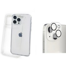 아이폰 PC+TPU 범퍼케이스 + 카메라 강화유리 14 프로 맥스 플러스
