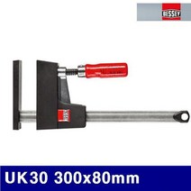 베세이 유니클램프 UK30 300x80mm 20x5 (1EA) 클램프 목공공구 목공구 작업공구 연결 고정용품 홀딩클램프 홀더