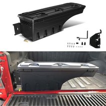 트렁크 고정 벨트 포드 레인저 2019 2020 2021 2022 랩터 와일드트랙용 도구 상자 테일게이트 스윙 케이스 자동차 스타일링 1 개, 1pcsleft