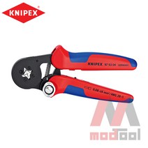 KNIPEX 엔드 슬리브용 자동 조절 압착기 측면 975304