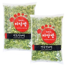 소디프 마당발 냉동청피망 1kgx2개, 1개