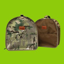 캠민 캠핑 릴선 가방 케이스 수납함 보관함 커버 파우치 멀티백, 다크브라운