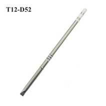 T12-I BC2 BC3 ILS J02 JL02 D24 T12 시리즈 교체 납땜 인두 팁 Hakko fx951 DIY 스테이션 키트, CHINA, T12-D52