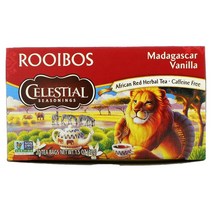 CELESTIAL SEASONINGS 루이보스 차 마다가스카르, 단색, 한 사이즈