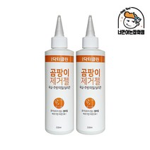 닥터클린 곰팡이제거젤 220ml x 2개 타일 줄눈 실리콘 벽지, 단품