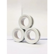 손가락 마그네틱 링 다채로운 피젯 장난감 세트 3 개 성인 자석 스피너 스트레스 불안 완화 치료, [28] White